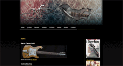 Desktop Screenshot of nickpageguitars.com